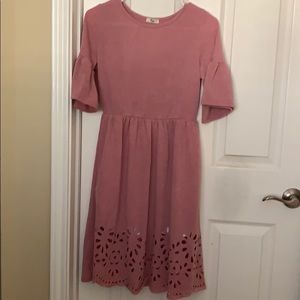 Bell sleeve dress